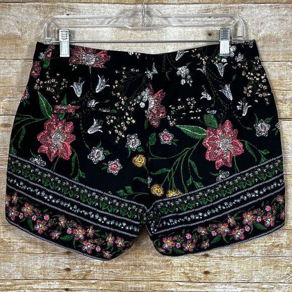 OLD NAVY BRIGHT FLORAL COTTON CASUAL PREPPY CUTE EVERYDAY WEAR CHINO SHORTS - Picture 2 of 7